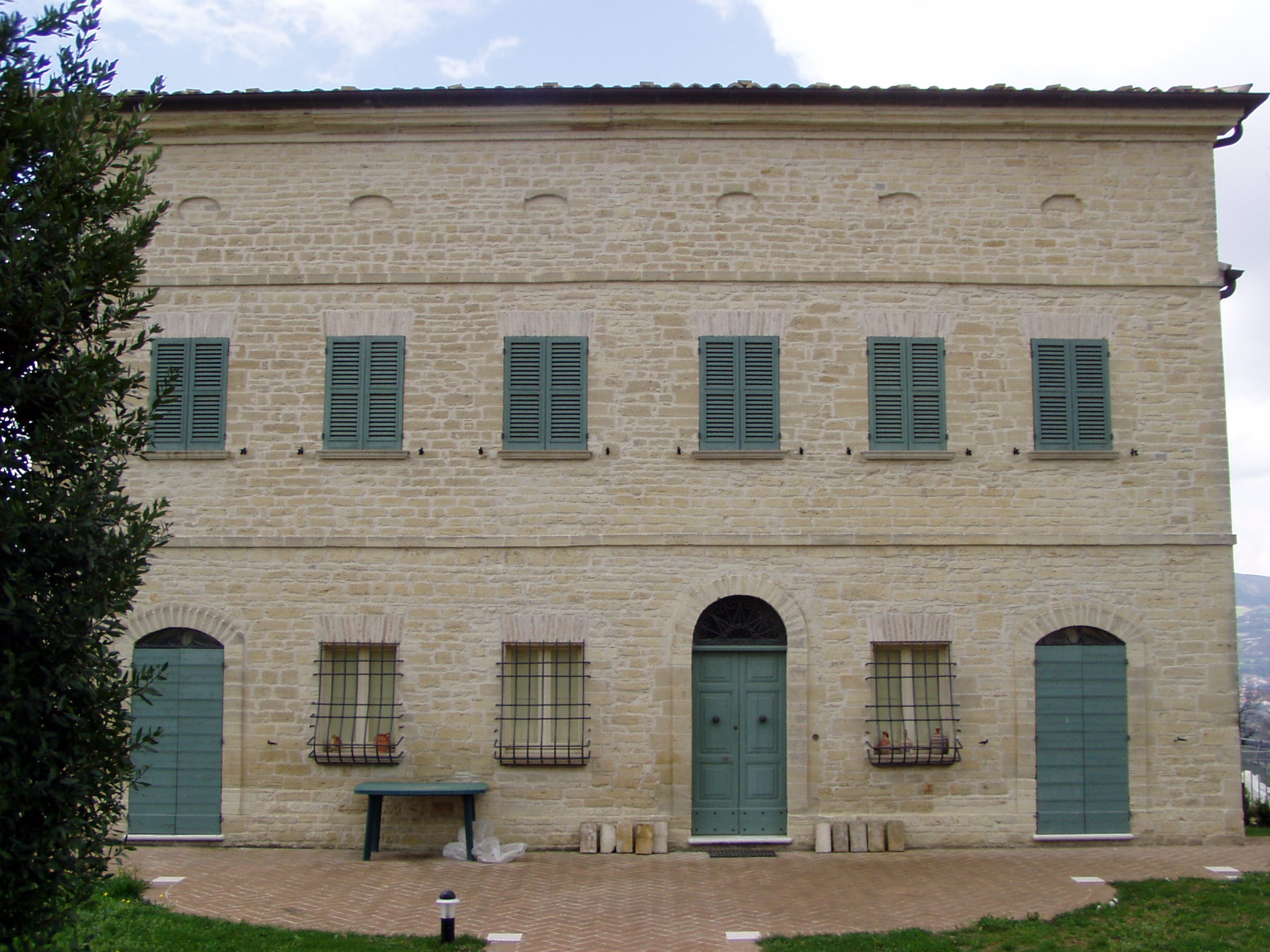 Palazzo Rossi Ugolini (casa padronale) - Sant'Ippolito (PU) 