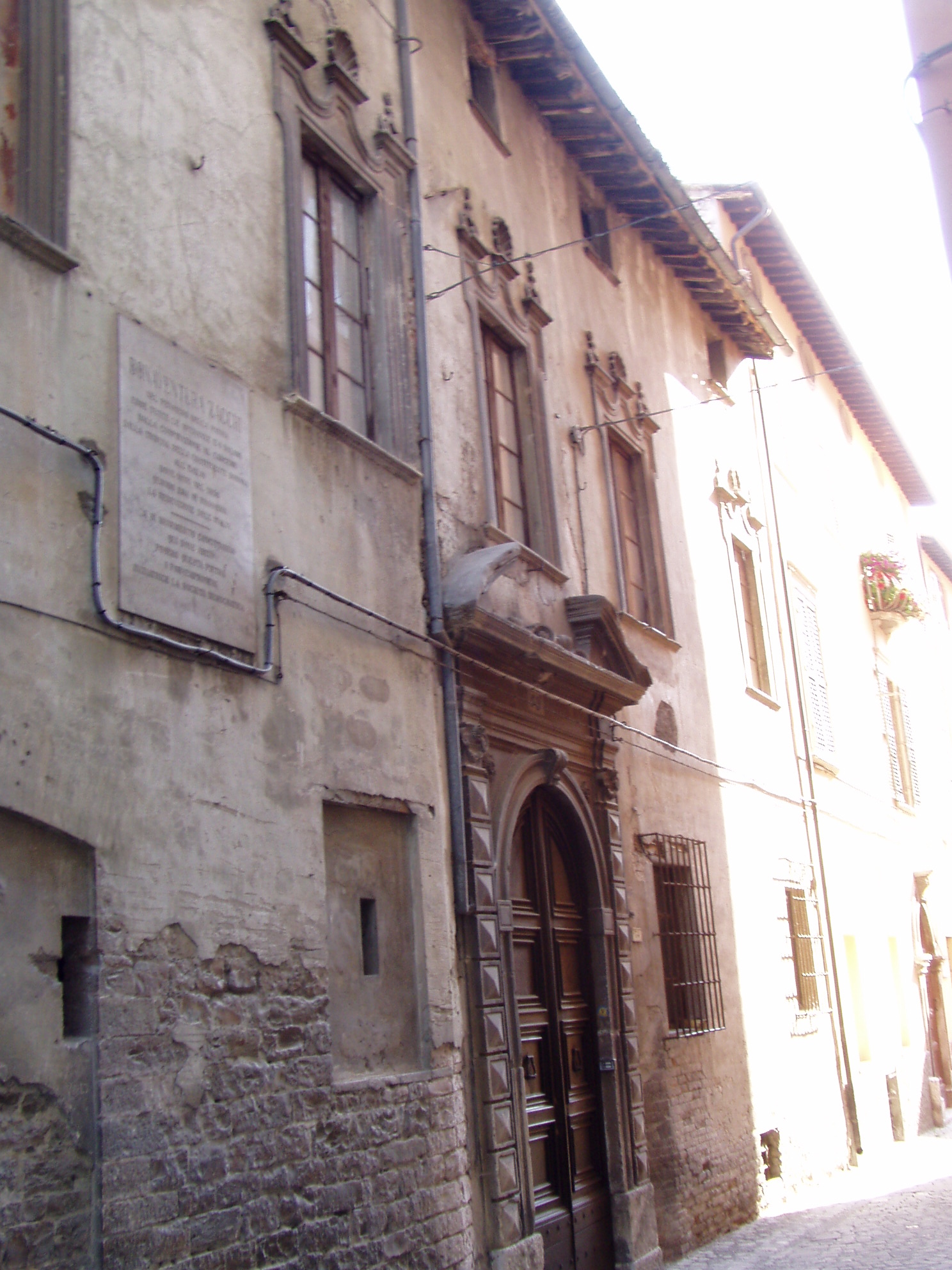 Palazzo Bonaventura-Zacchi (palazzo, nobiliare) - Fossombrone (PU) 