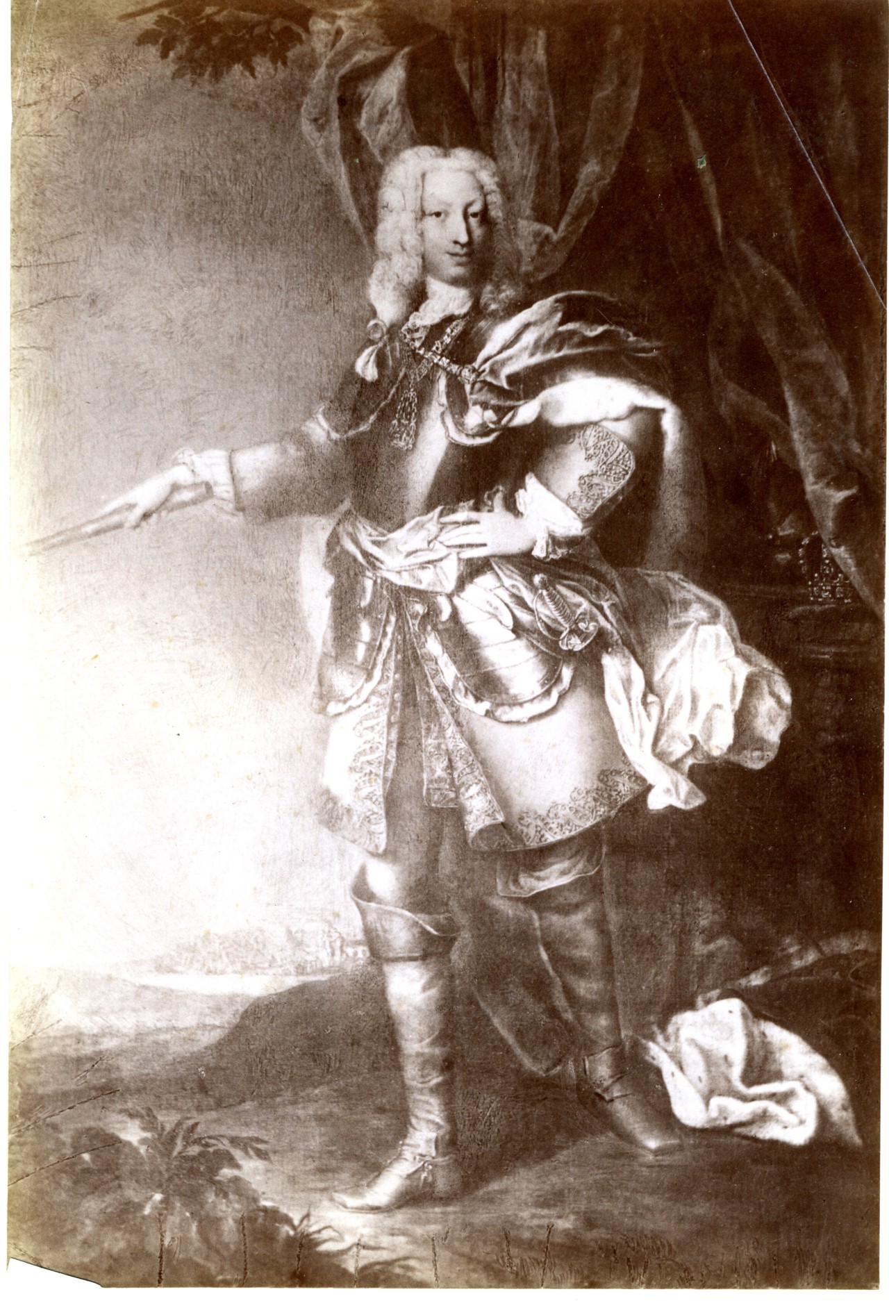 ritratto di Carlo Emanuele III di Savoia - dipinto (positivo) di anonimo (fine/ inizio XIX/ XX)