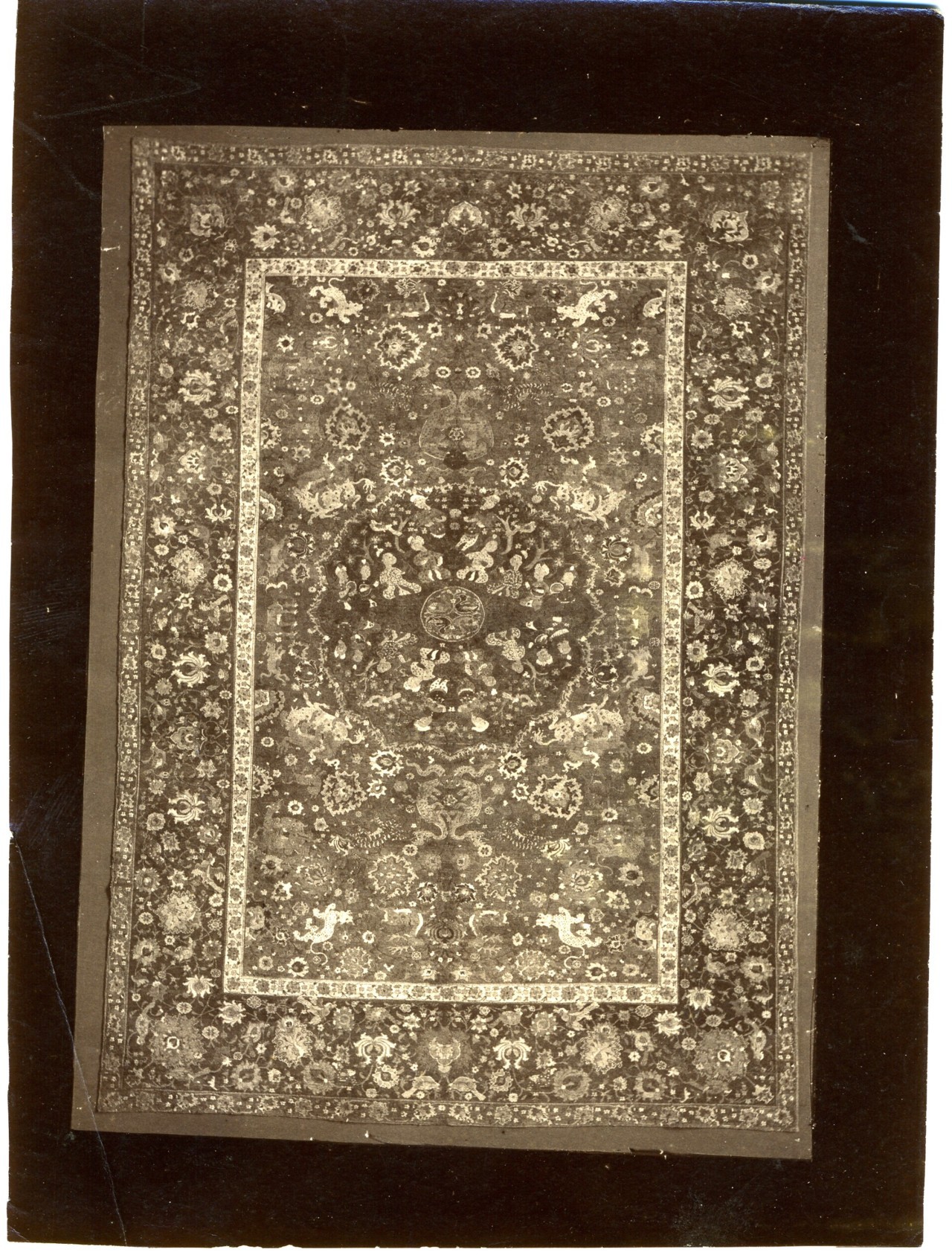tappeto iranico (positivo) di anonimo - manifattura Persia Nord-Occidentale, sec. XVI (prima metà XX)