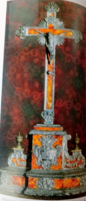 croce d'altare, opera isolata di Antonino Lo Castro (attribuito) (fine/ inizio, inizio/ metà XVII, XVIII)