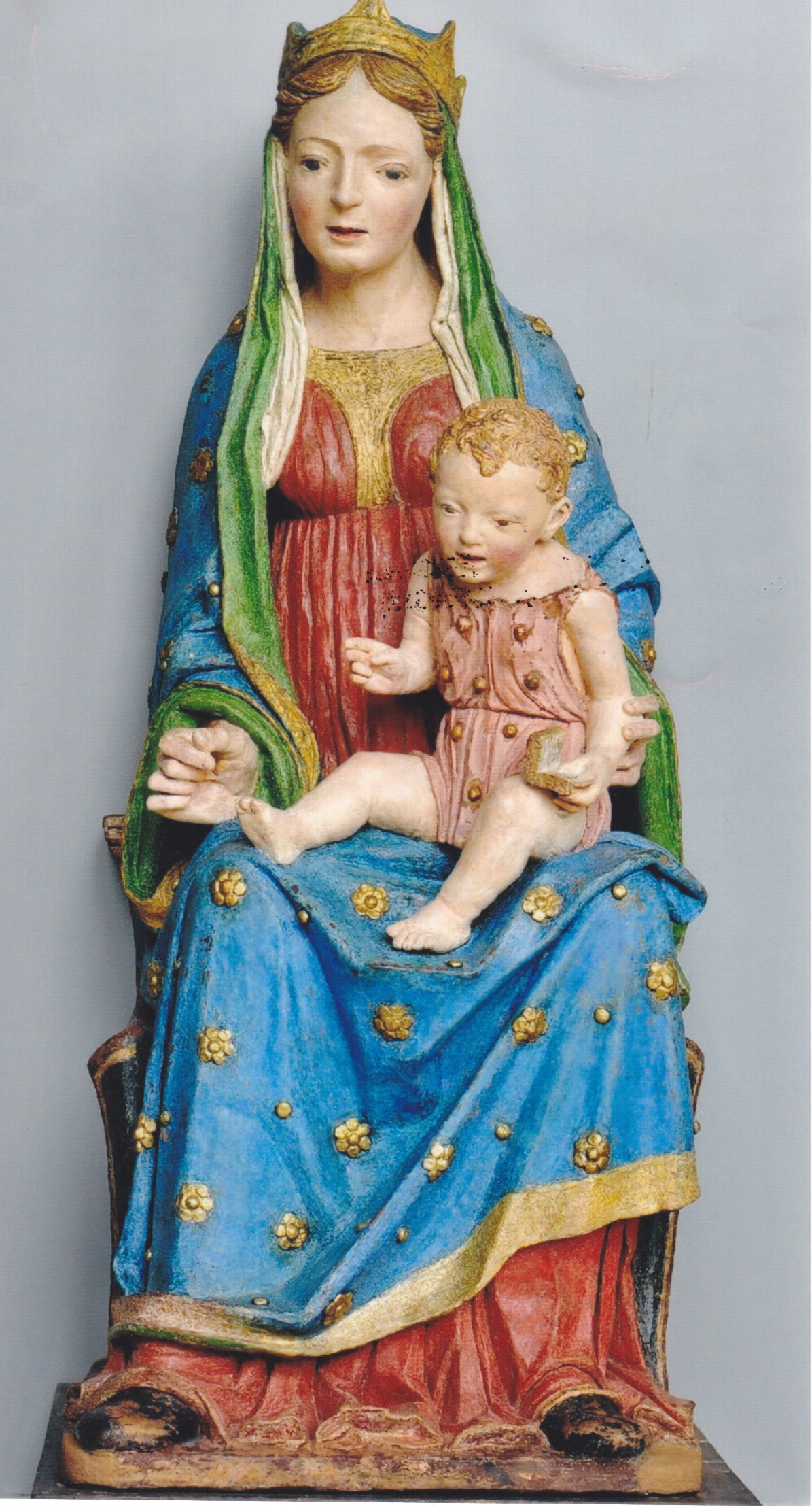 Madonna in trono con il Bambino, Madonna in trono con il Bambino (scultura) di Briosco Andrea detto Riccio (inizio XVI)