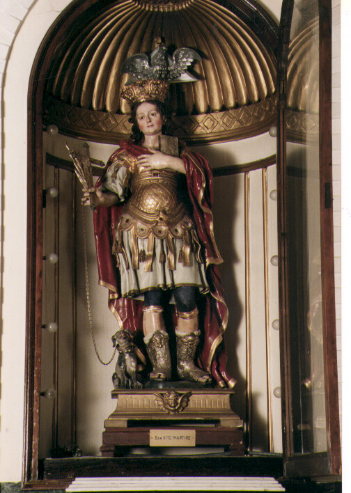 San Vito martire (statua) - ambito Italia meridionale (secc. XVIII/ XIX)