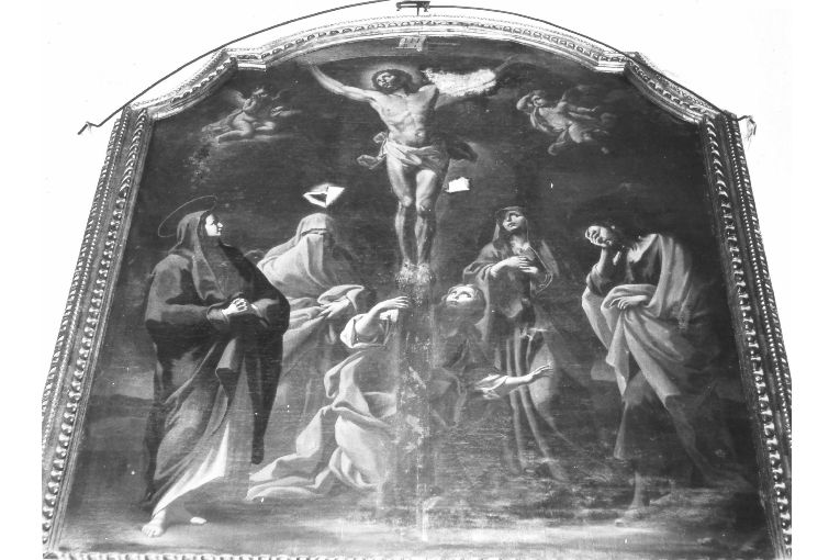 crocifissione (dipinto) di Porta Nicola (metà sec. XVIII)