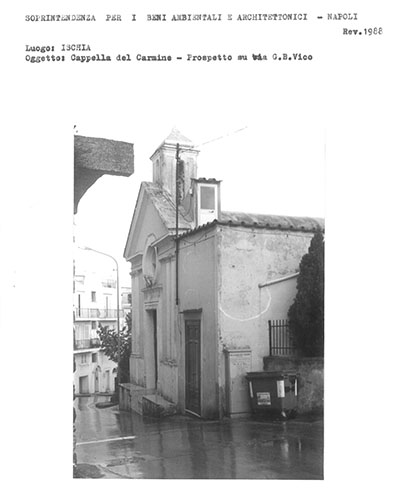 Cappella del Carmine (cappella, commemorativa) - Ischia (NA) 