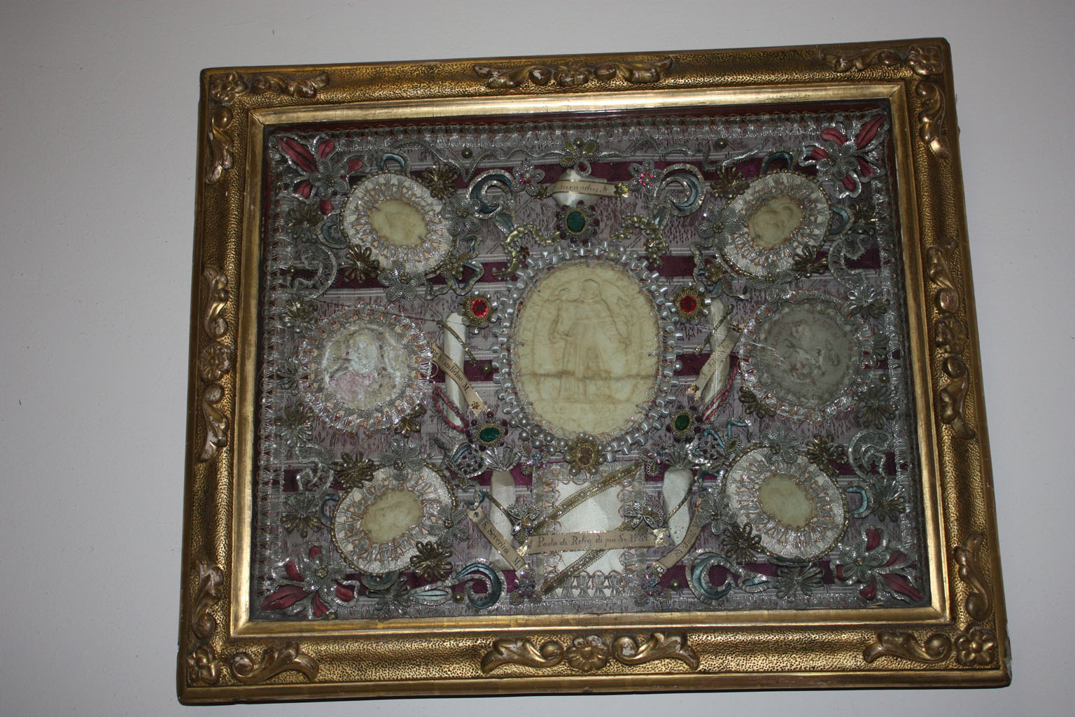 Reliquiario a quadro (reliquiario, opera isolata) - bottega goriziana (XVII-XVIII)