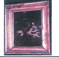 Sacra famiglia con sant'Anna. san Giovanni Battista e donna inginocchiata (dipinto) - ambito veneto (primo quarto XVII)