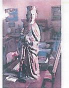 santa Margherita (statua) - ambito francese (XV)