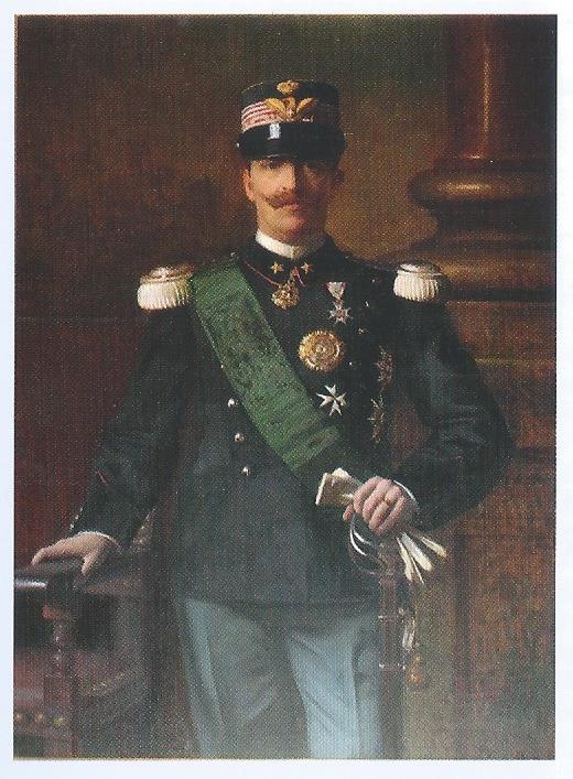 ritratto di Vittorio Emanuele III (dipinto) di Cei Cipriano (XX)