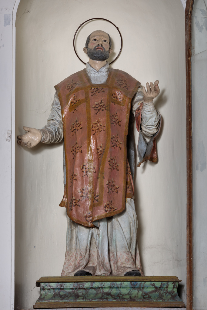 San Filippo Neri (statua) - bottega napoletana (XVIII)