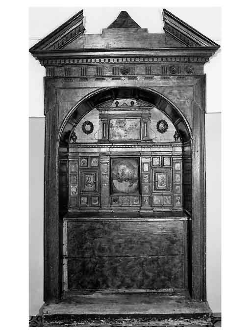 altare portatile - bottega pugliese (ultimo quarto sec. XVIII)