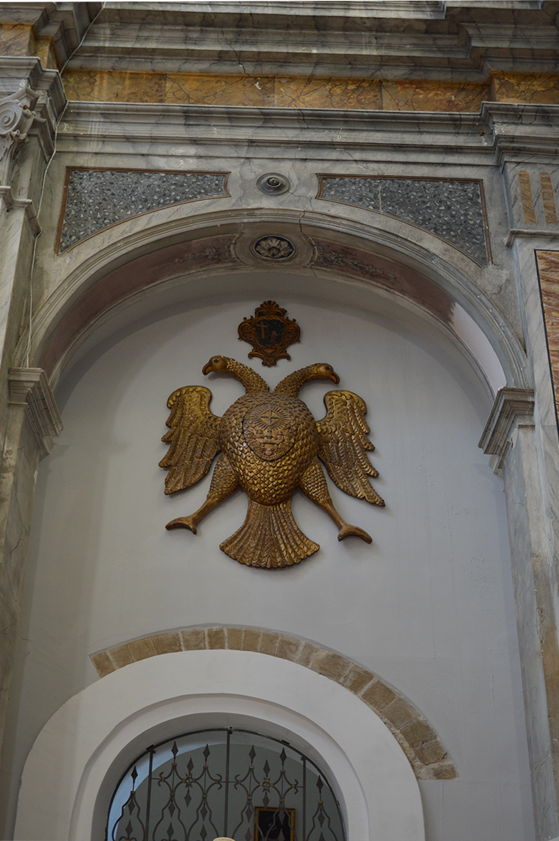 Chiesa madre di Santa Maria della Croce, Aquila bicipite (chiesa, madre) - Ferrandina (MT)  (XVI)
