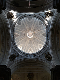 Chiesa madre di Santa Maria della Croce, Cupola e Campanile (chiesa, madre) - Ferrandina (MT)  (XVI; XVIII)