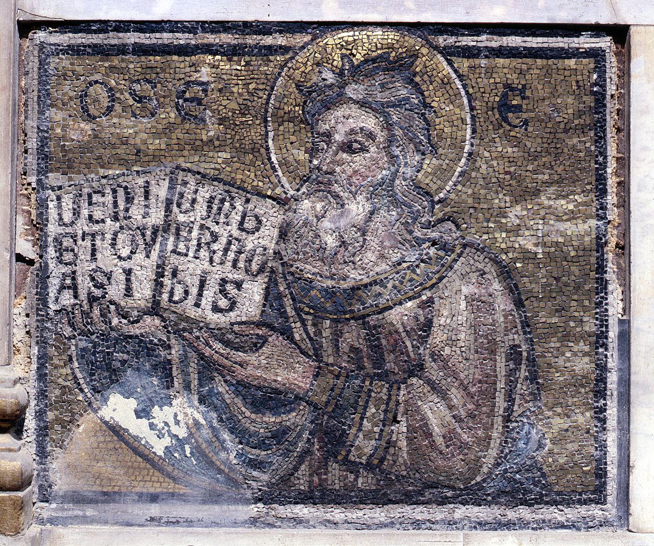 Osea (decorazione musiva) di Gaddi Gaddo (attribuito) (sec. XIV)