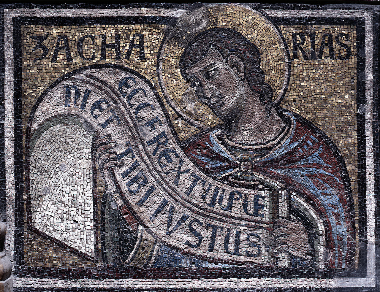 San Zaccaria (decorazione musiva) di Gaddi Gaddo (attribuito) (sec. XIV)