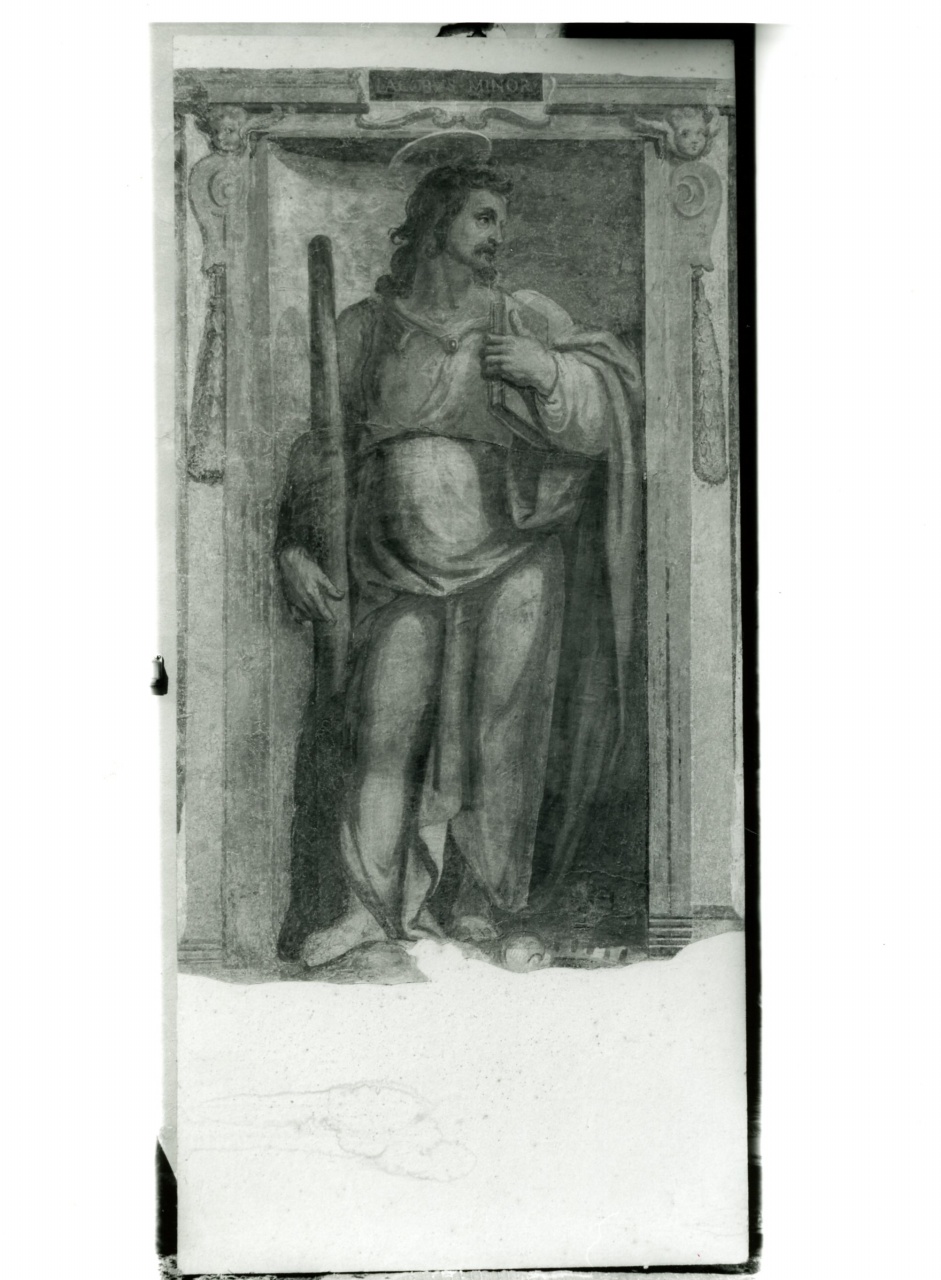 apostoli (dipinto murale staccato, ciclo) di Monaldi Bernardino (e aiuti) (sec. XVII)