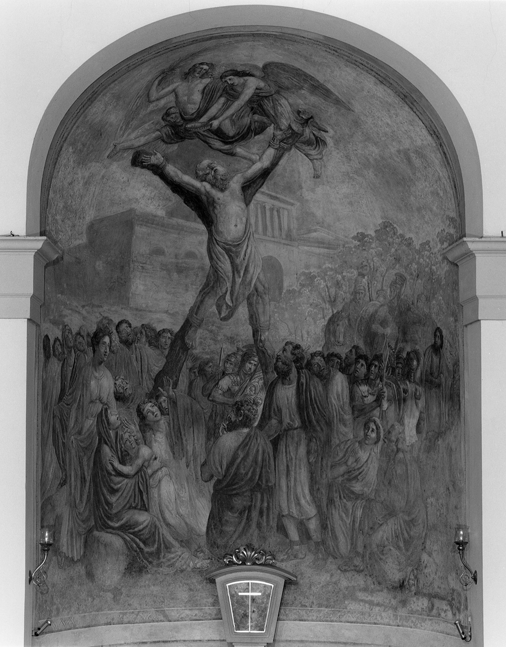 flagellazione di Sant'Andrea (dipinto, ciclo) di Ademollo Luigi (sec. XIX)