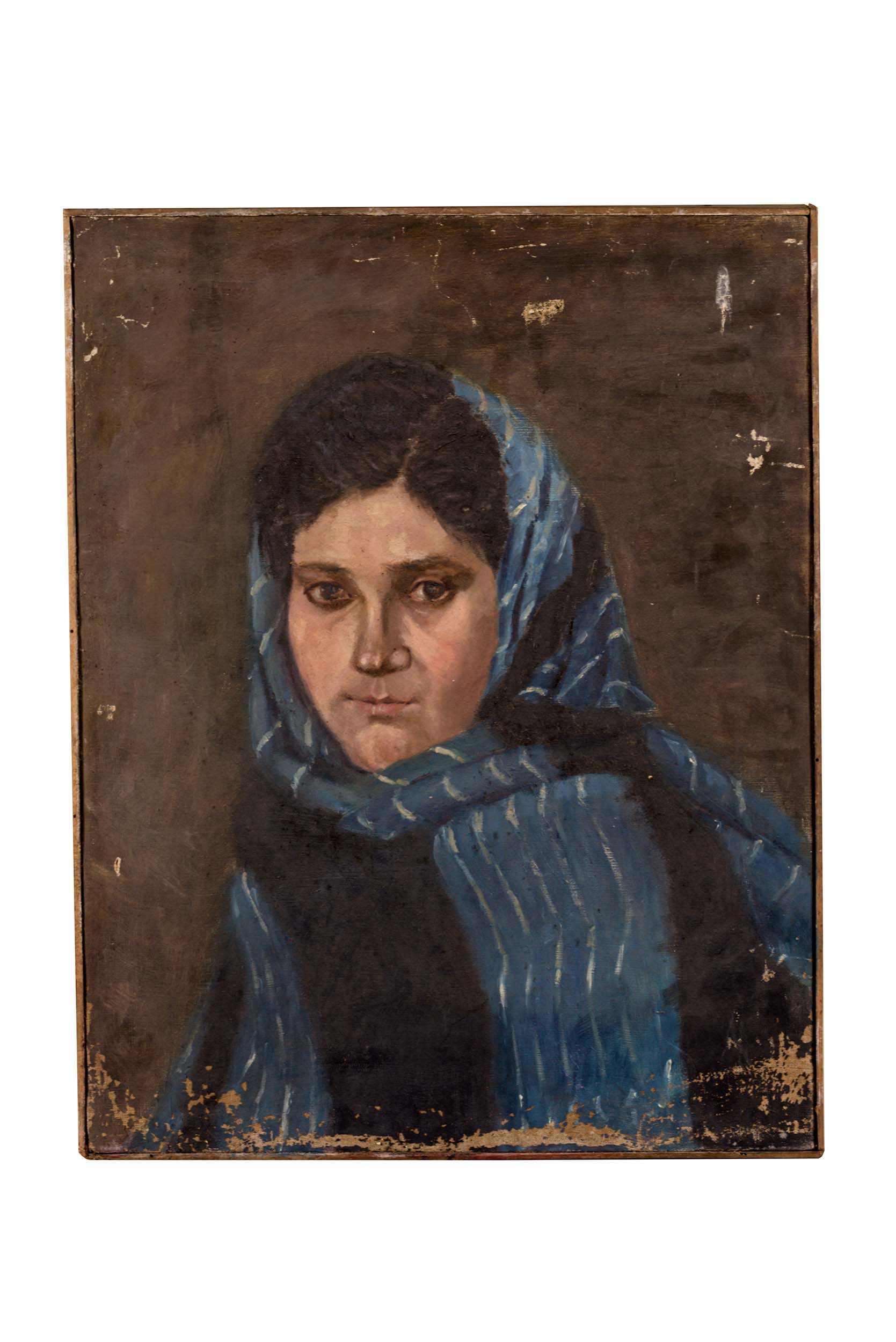 ritratto di donna, ritratto di donna (dipinto) di G. Pinto (attribuito) - ambito Italia meridionale (XIX)