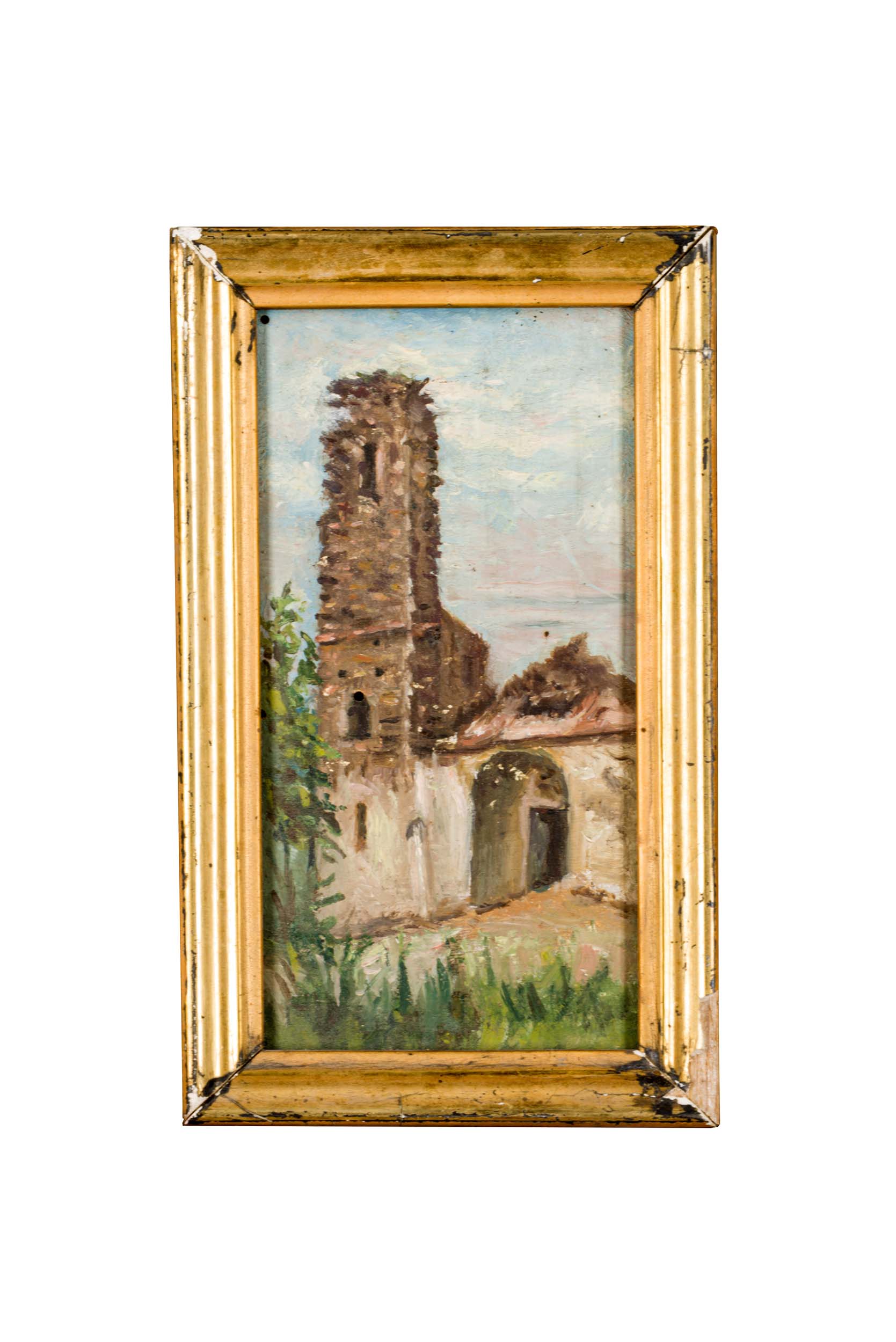Chiesa rupestre, Chiesa rupestre (dipinto) di ignoto di ambito campano (attribuito) - ambito Italia meridionale (prima metà XX)