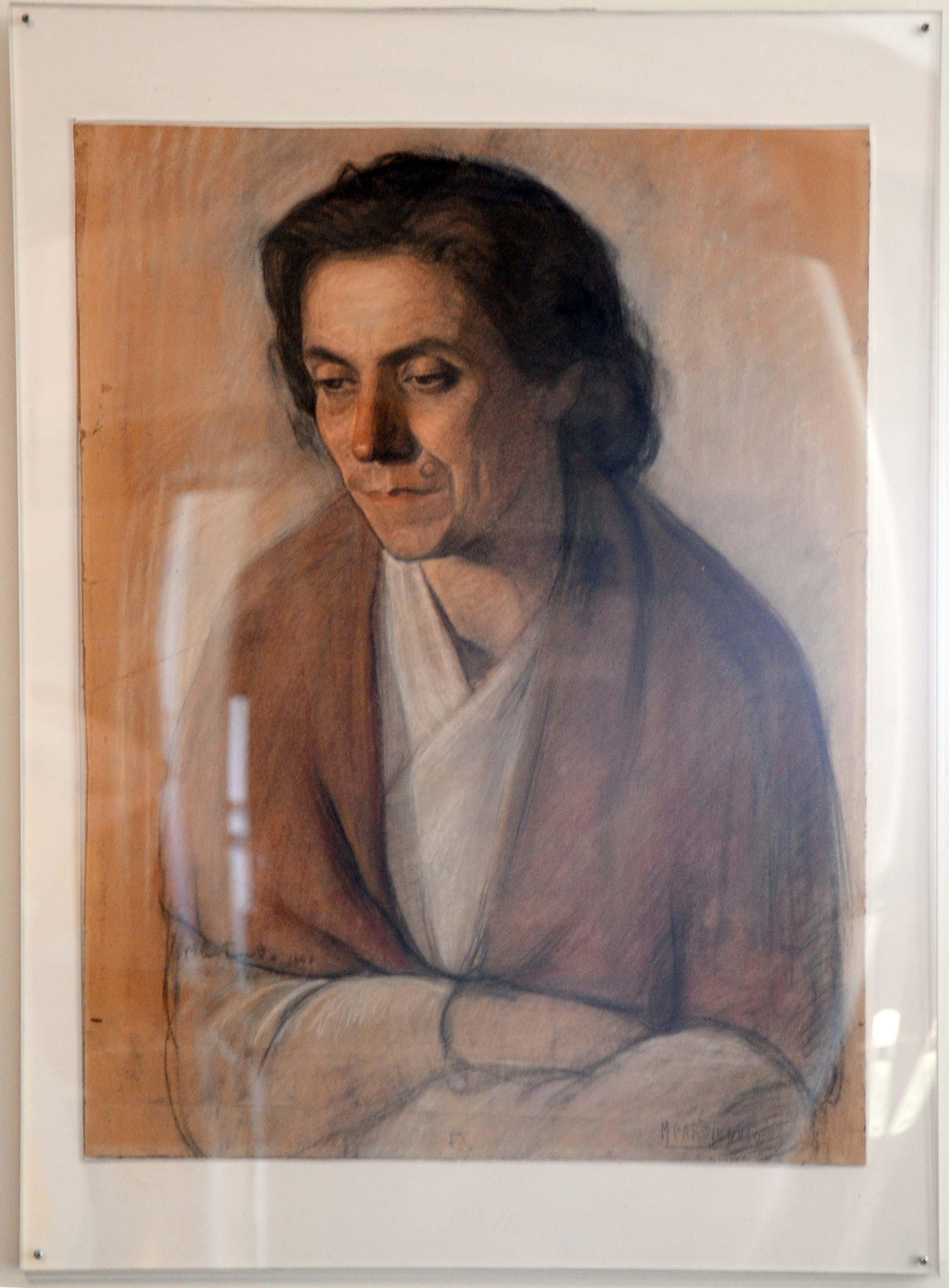 Mia madre, Mia madre (dipinto) di Mario Carotenuto - ambito salernitano (prima metà XX)