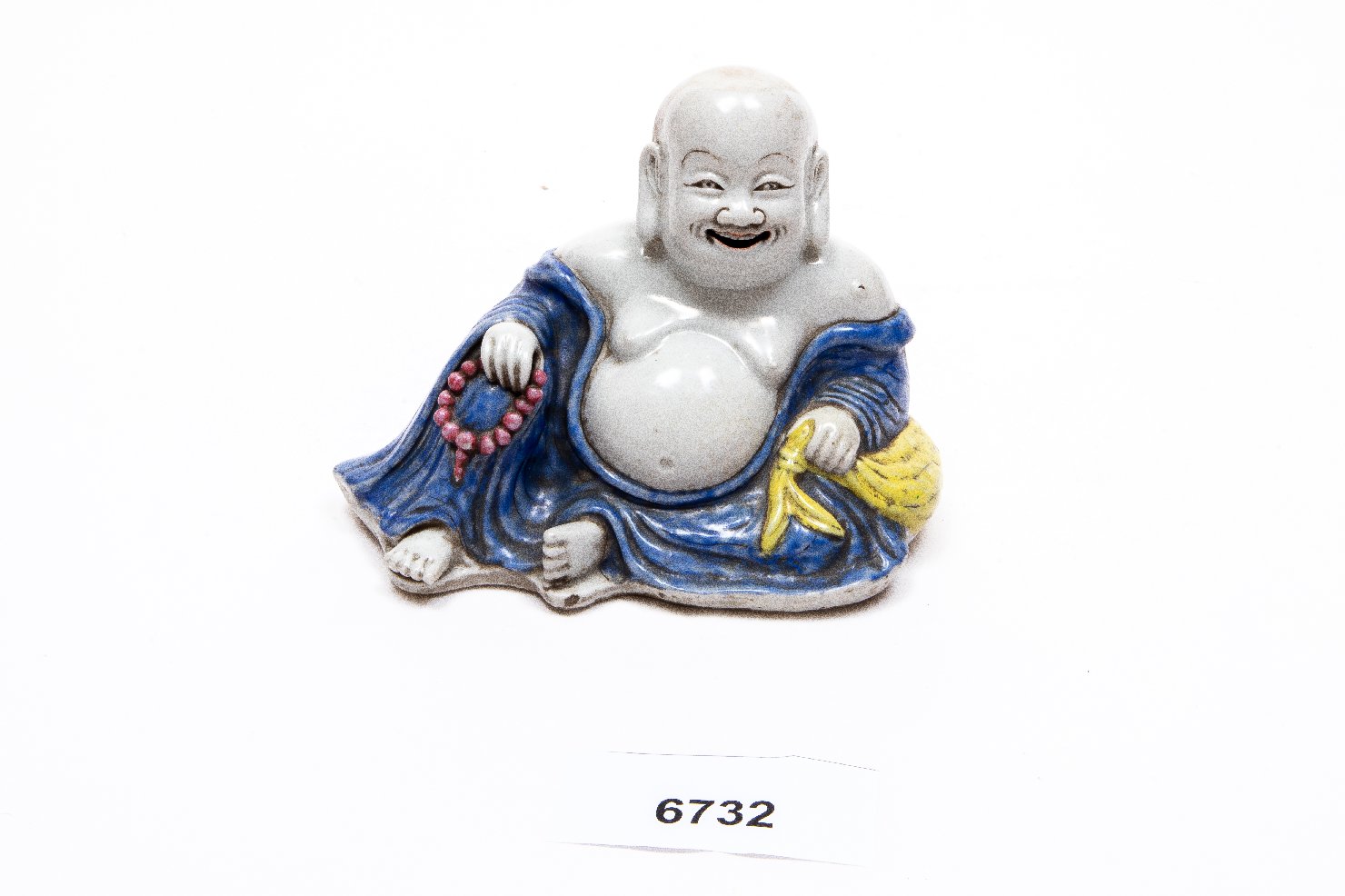 Hotei, Statuetta di Hotei (statua) - manifattura giapponese (XIX)