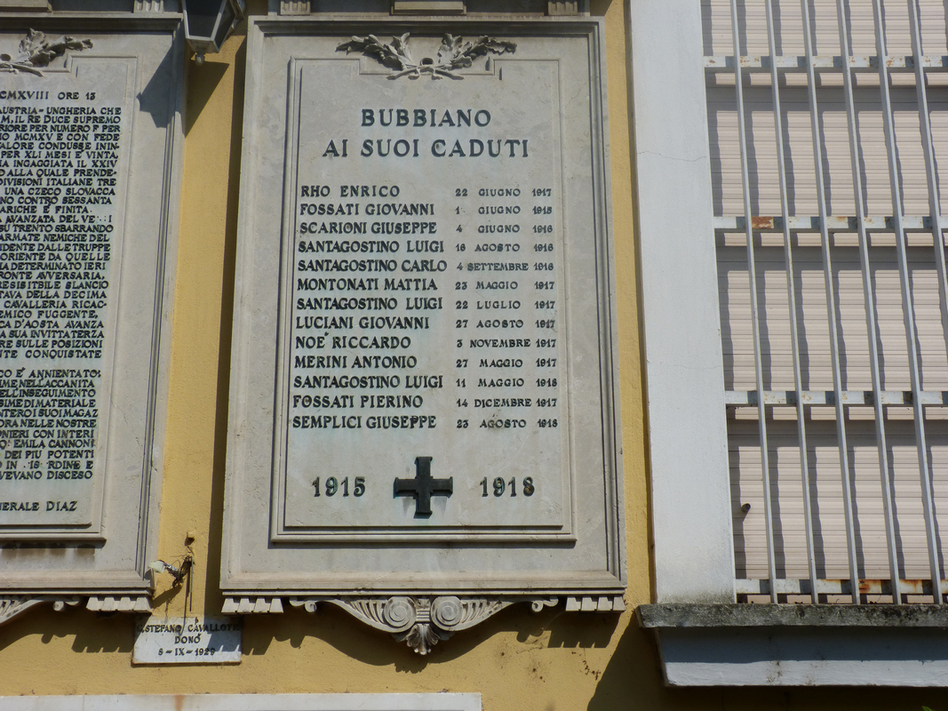 monumento ai caduti, opera isolata - ambito italiano (secondo quarto sec. XX)