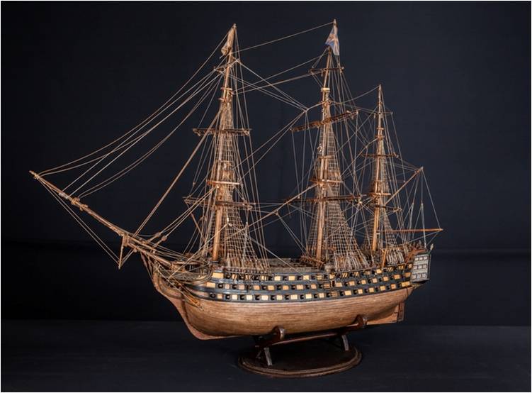 modello, di nave di Giuseppe Tullio Cataldo (seconda metà XX)