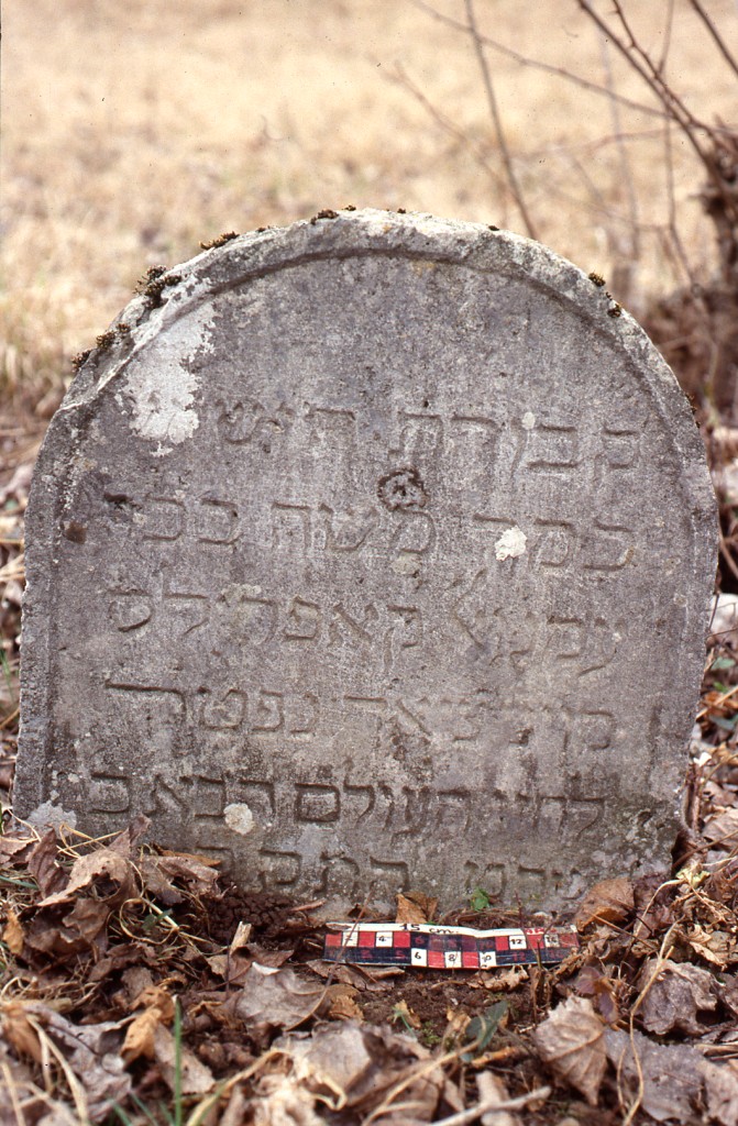 stele funeraria - a centina - ambito ebraico (XIX)