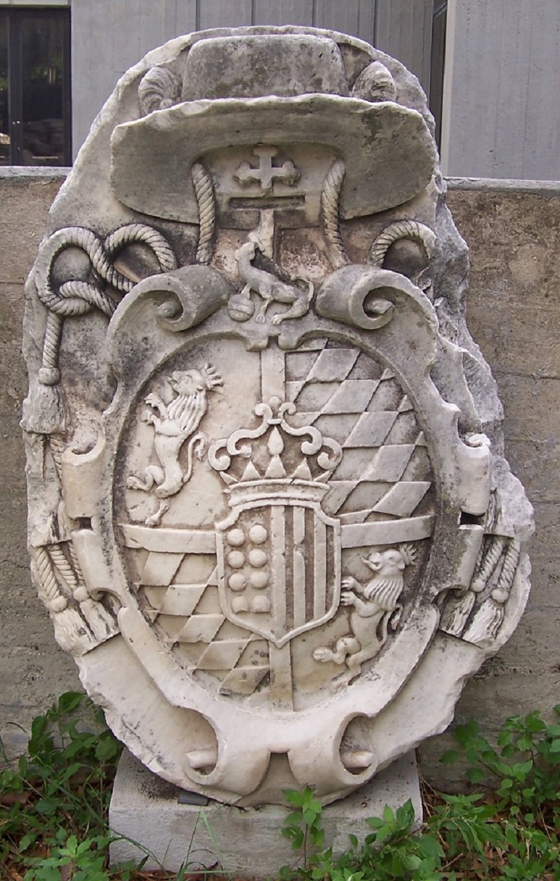 Stemma arcivescovile (scultura) - bottega messinese (metà/ metà XVIII)