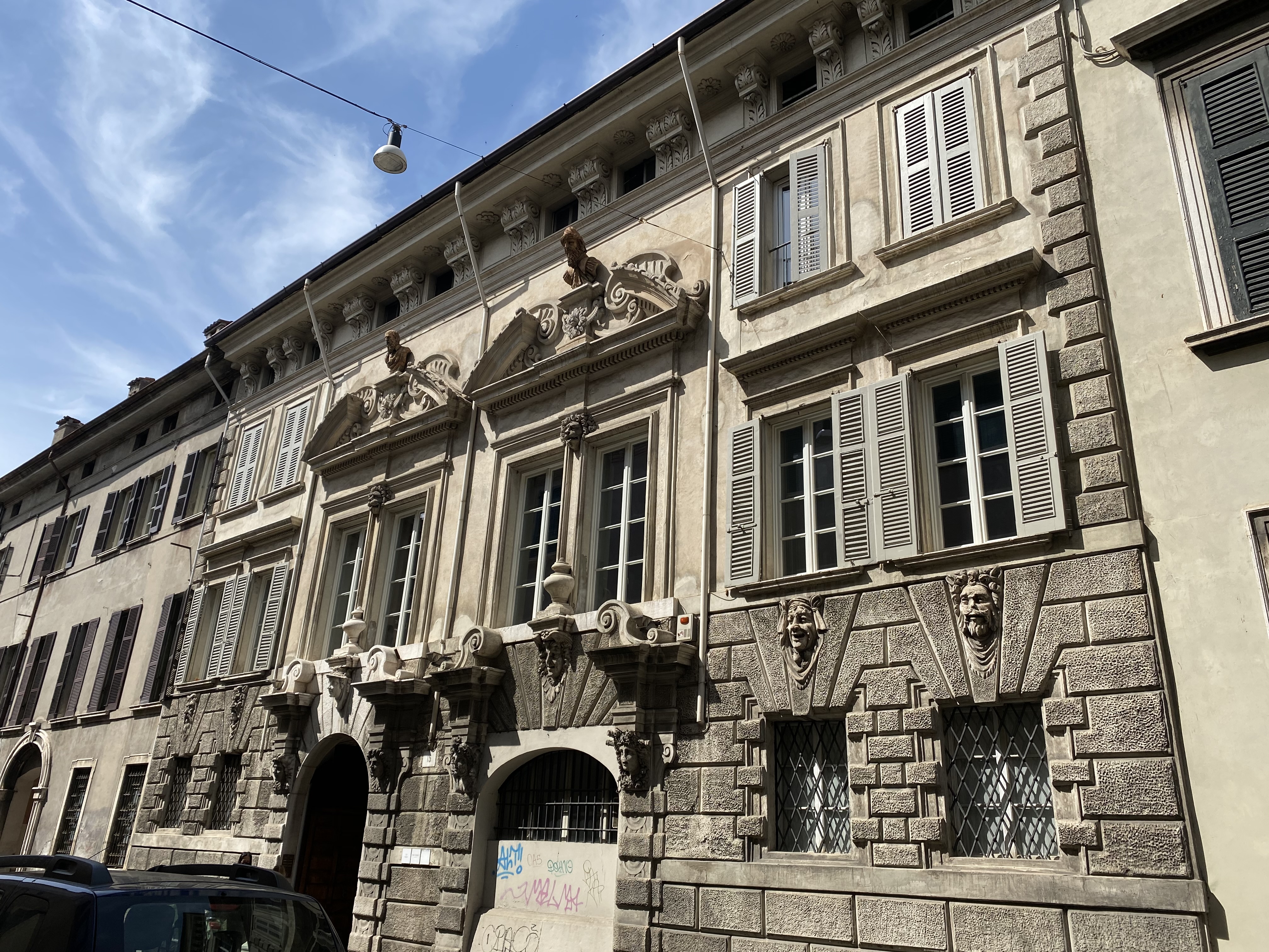 Palazzo Cottinelli (già Lana) (palazzo, privato) - Brescia (BS)  (XVII)