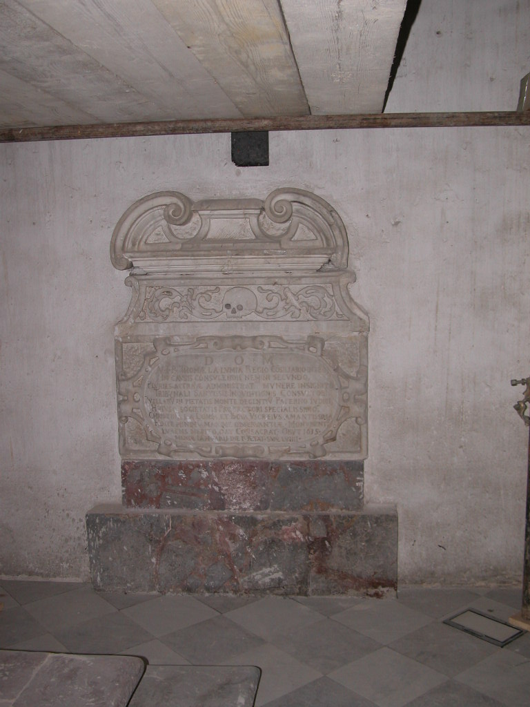 teschio, volute (monumento funebre) - ambito siciliano (prima metà XVII)