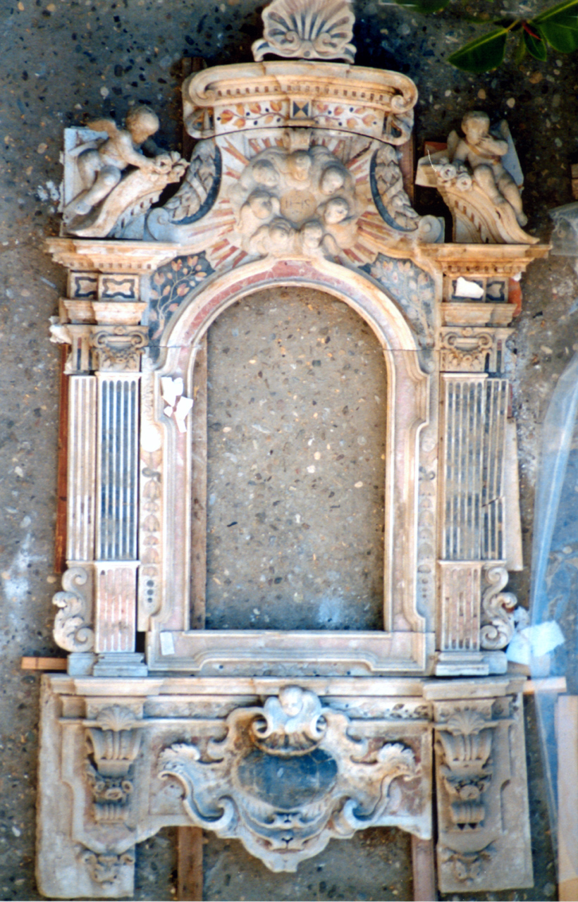 cornice, opera isolata - bottega siciliana (XVIII)