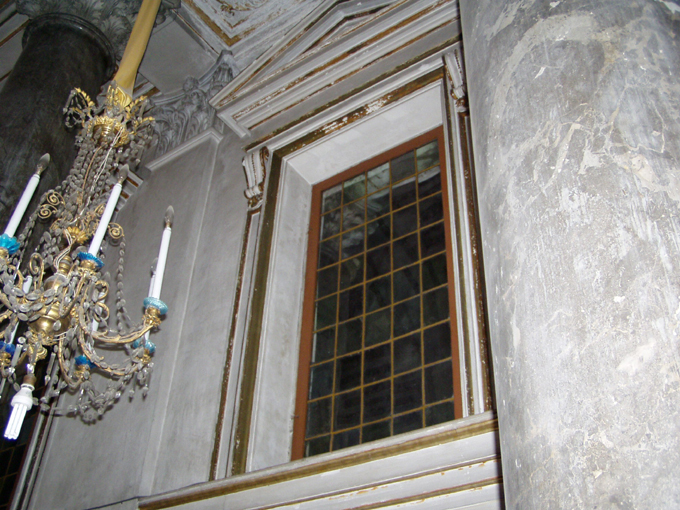 motivi decorativi geometrici (finestra, serie) - ambito siciliano (terzo quarto XVIII)