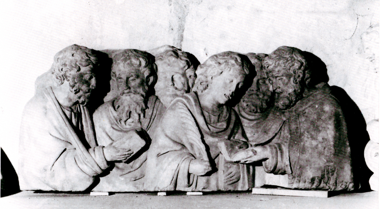 sei apostoli (gruppo scultoreo, opera isolata) - bottega gaginiana (prima metà XVI)