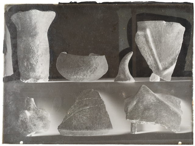 Agrigento - C.da Cannatello - ceramica bronzo medio (negativo, serie) di Carta, Rosario (attribuito) (fine/ inizio XIX-XX)