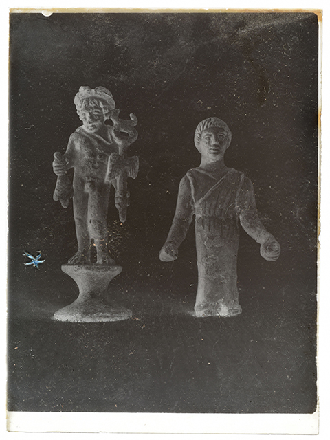 Messina - Forza d'Agrò - statuina di Hermes in bronzo (negativo, serie) di Carta, Rosario (secondo quarto XX)
