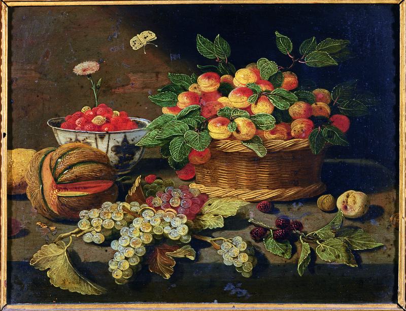 Natura morta con frutta, Natura morta (dipinto) di Van Kessel Jan (seconda metà XVII)