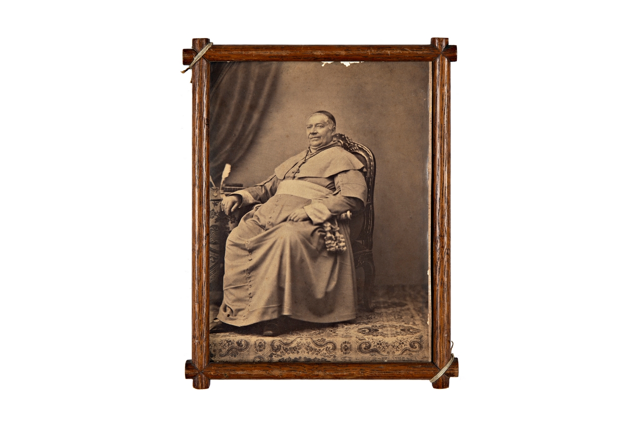Pius IX - papa (positivo) di Anonimo - ambito italiano (terzo quarto XIX)