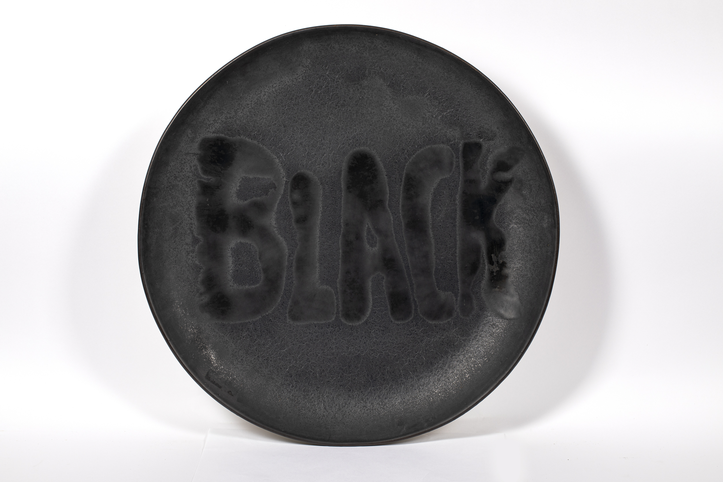 Black, soggetto assente (scultura, opera isolata) di Gambone Bruno (terzo quarto XX)