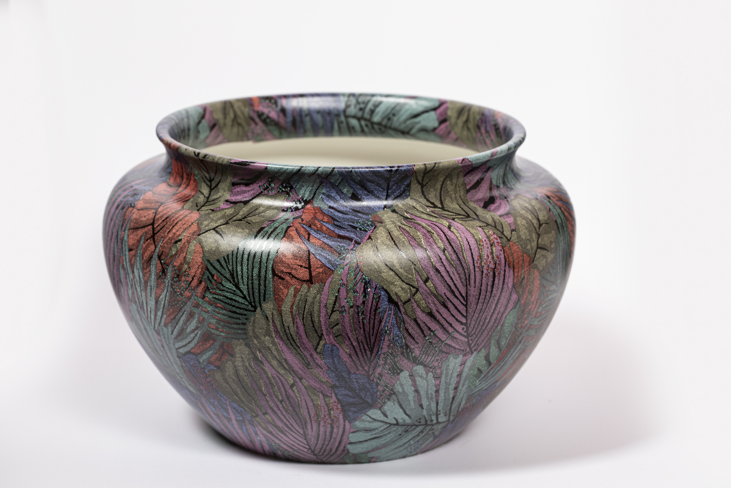 motivi fitomorfi (vaso, opera isolata) di Ceramiche Carlesso (metà/ inizio XX-XXI)