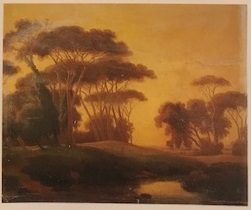 Pineta (dipinto) di Edmund Hottenroth - ambito tedesco (seconda metà XIX)