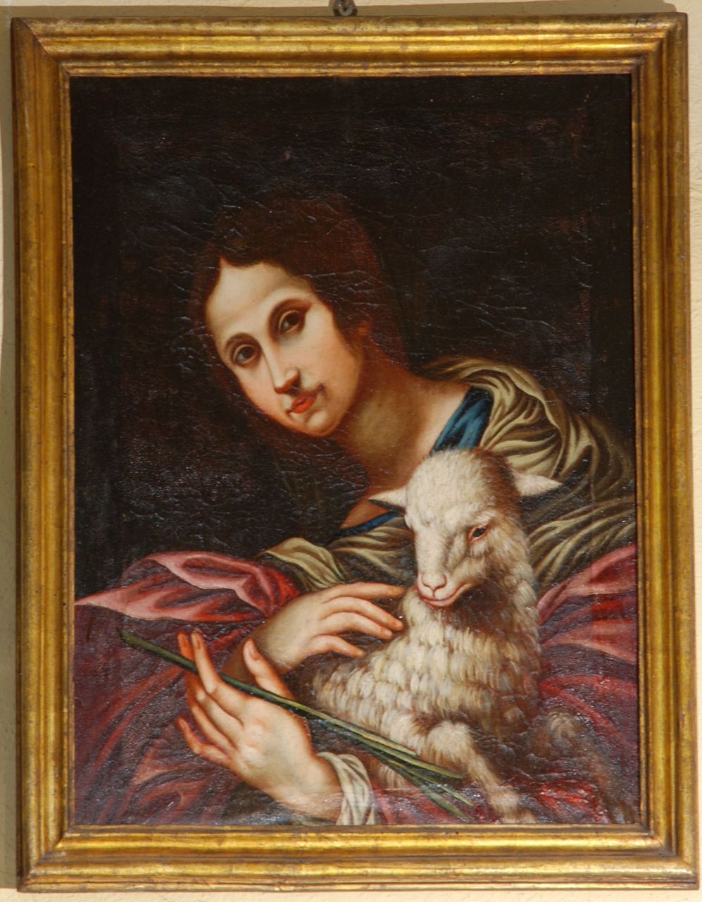 Sant'Agnese (dipinto, opera isolata) - ambito toscano (XVIII)