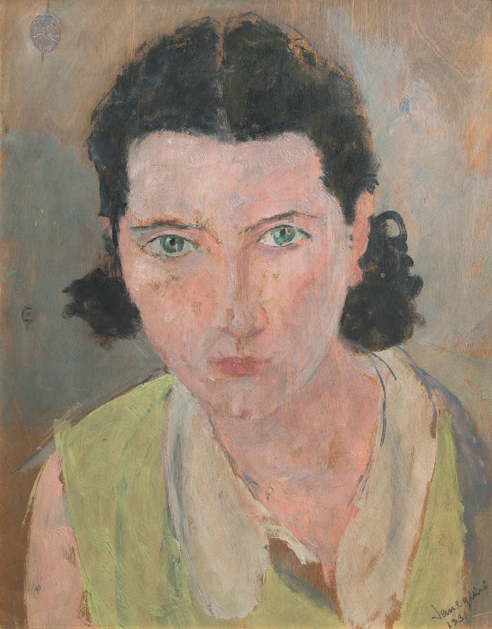 Ritratto di Gianna, ritratto (dipinto, opera isolata) di Semeghini Pio (XX)
