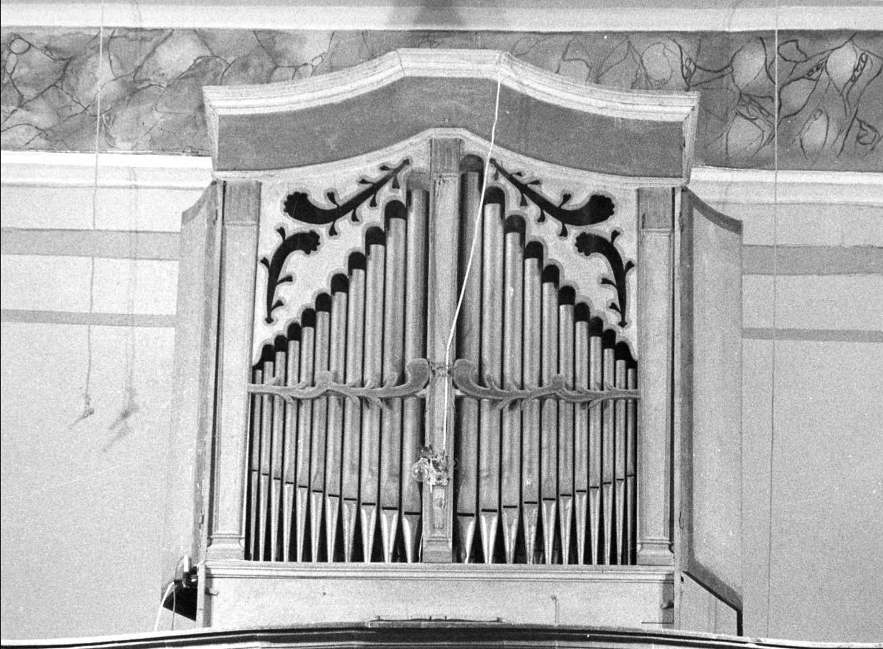 cassa d'organo di Mascia Raffaele (attribuito) (sec. XIX)