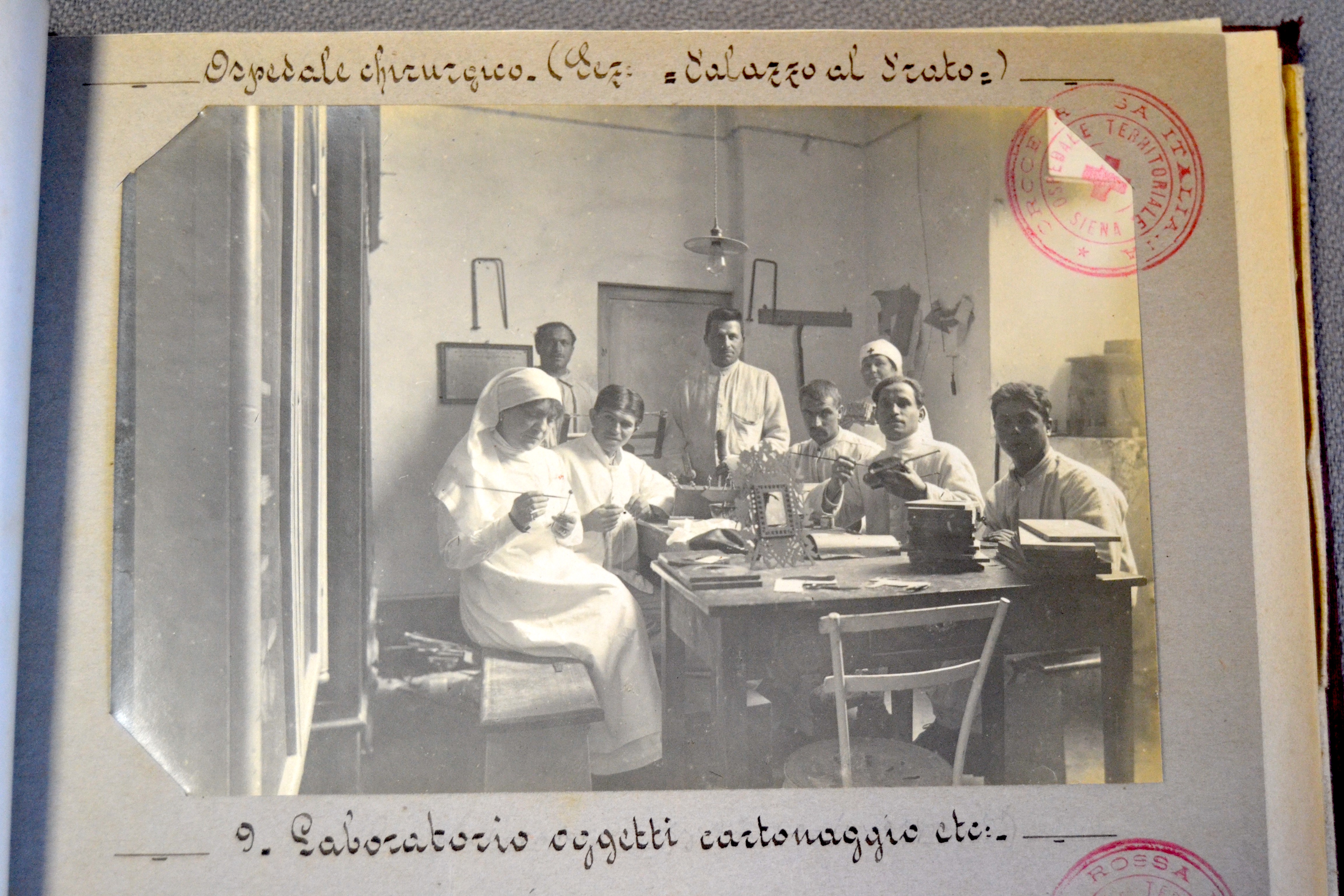 Croce Rossa Italiana - Medicina - Ospedali territoriali (positivo) di Anonimo (primo quarto XX)