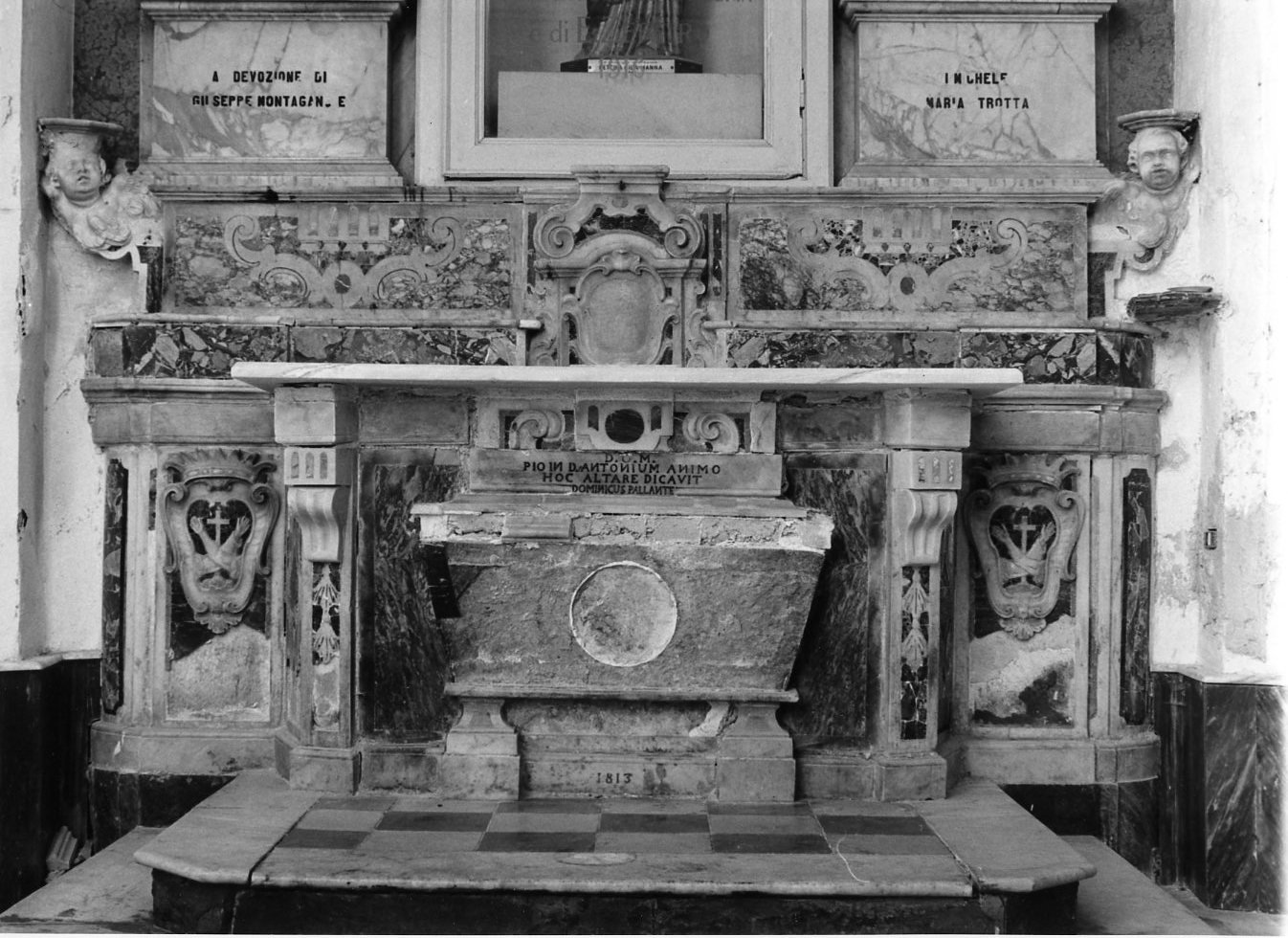 altare - bottega Italia meridionale (primo quarto sec. XIX)