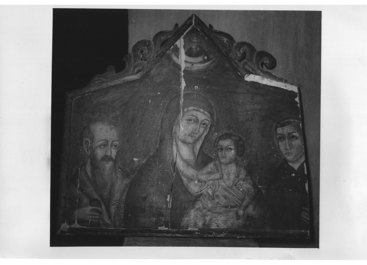Madonna con Bambino e Santi (dipinto) - ambito fiorentino (sec. XIV)