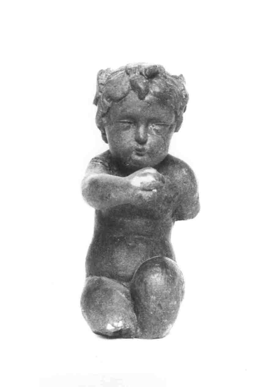 putto (scultura) - bottega toscana (fine/ inizio XVIII-XIX)