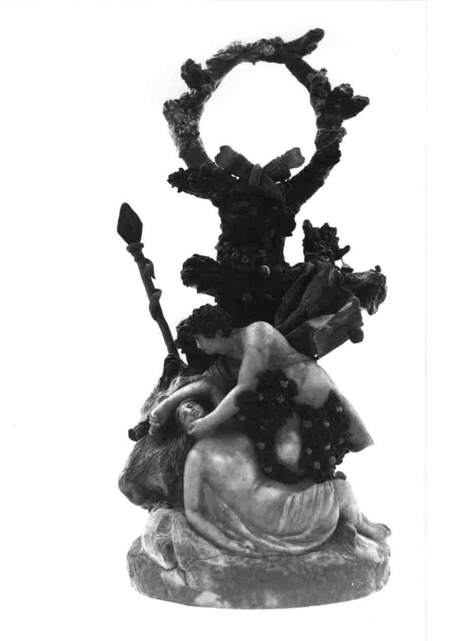 Cefalo e Procri (scultura miniaturistica) - bottega toscana (XIX)