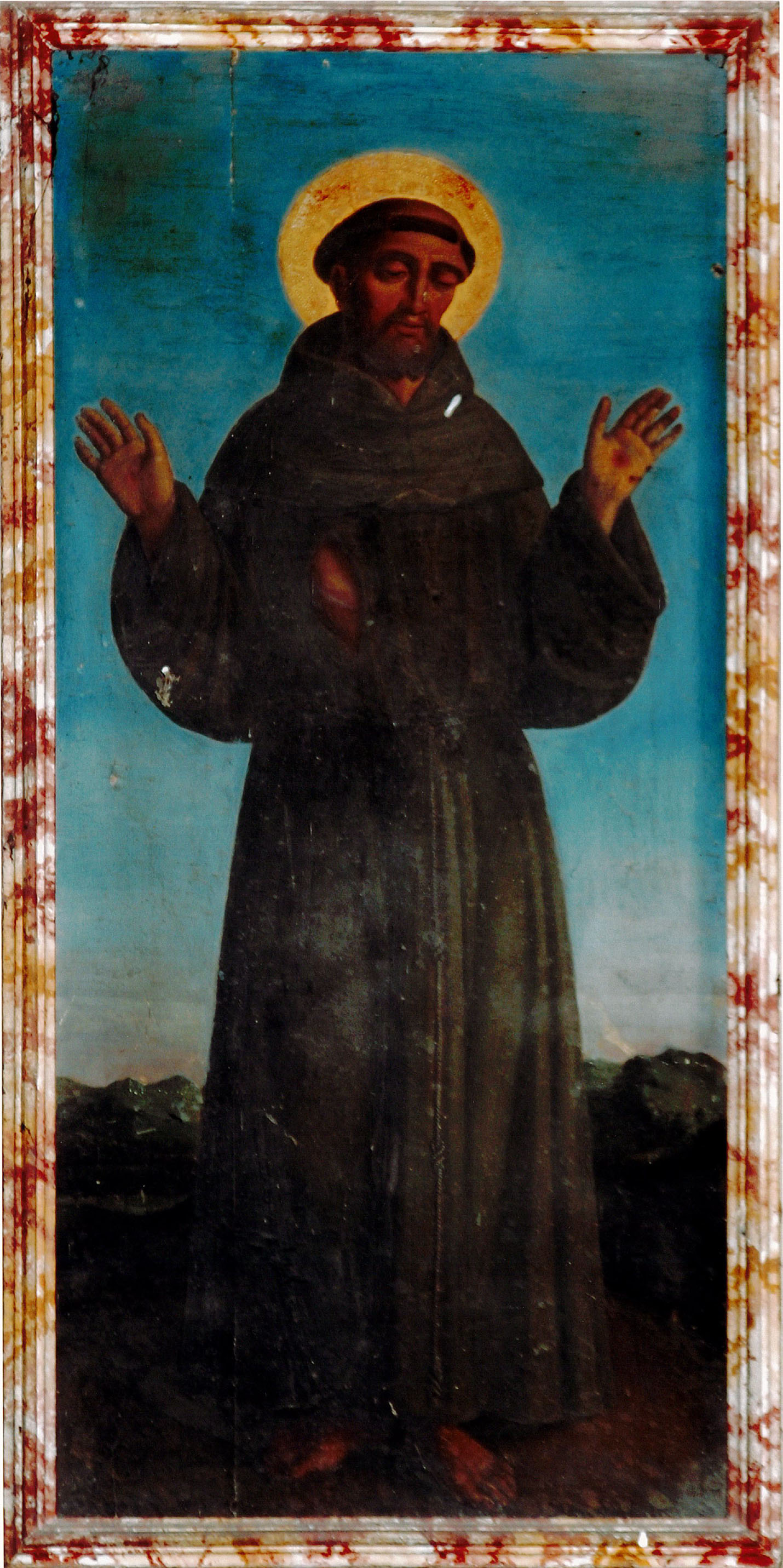 San Francesco d'Assisi (dipinto, opera isolata) - ambito bergamasco (seconda metà Sec. XVIII)